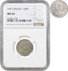 100 reis Brazil 100 reis 1901, NGC MS64, First Republic (1889 - 1942) -