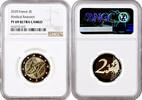 2 euro France 2 euro 2020, NGC PF69 UC, Medical Research -