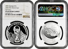 1 lari Georgia 1 lari 2004, NGC PF69 UC, 2006 World Football Cup Germany Top Pop -