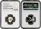 2 euro Greece 2 euro 2019, NGC PF69 UC, 150th Anniversary - Andreas Kalvos Top Pop -