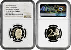 2 euro Greece 2 euro 2017, NGC PF69 UC, 60th Anniversary - Nikos Kazantzakis Top Pop -