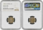 2 heller Austria 2 heller 1904, NGC MS63 BN, Emperor Franz Joseph I (1848 - 1916) Top Pop -