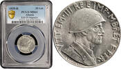 0.20 lek Albania 0.20 lek 1939, PCGS MS64, Italian occupation (1939 - 1943) -
