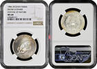 500 afghanis Afghanistan 500 afghanis 1986, NGC MS68, Defence of Nature - Snow Leopard -