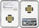 2 centimes Belgium 2 centimes 1886-1911, NGC MS65, Prison Hoogstraeten (Merxplas) Top Pop -