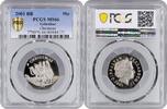 50 pence Gibraltar 50 pence 2001 BB, PCGS MS66, Christmas Top Pop -