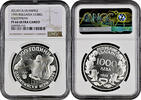 1000 leva Bulgaria 1000 leva 1995, NGC PF66 UC, 100th Anniversary - Olympic Games -