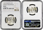 50 centavos Philippines 50 centavos 1947 S, NGC MS64, General Douglas MacArthur -