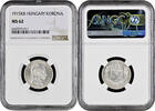 1 korona Hungary 1 korona 1915 KB, NGC MS62, Emperor Franz Joseph I (1848 - 1916) -