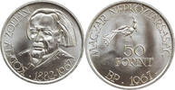 50 forint Hungary 50 forint 1967, BU, 85th Anniversary - Birth of Zoltan Kodaly -