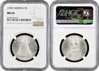 5 schilling Austria 5 schilling 1935, NGC MS63, First Republic (Shilling) (1925 - 1938) -