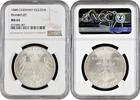 2 gulden Frankfurt 2 gulden 1848, NGC MS64, Archduke Johann of Austria Elected as Vicar -