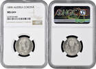 1 corona Austria 1 corona 1898, NGC MS64+, Emperor Franz Joseph I (1848 - 1916) -
