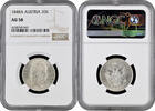 20 kreuzer Austria 20 kreuzer 1848 A, NGC AU58, Emperor Ferdinand I (1835 - 1848) -