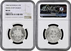 10 korun Slovakia 10 korun 1944, NGC MS64, Cross Atop Church -