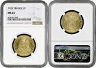2 francs France 2 francs 1922, NGC MS65, Third Republic (1870 - 1941) -