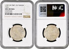 1 tangka Tibet 1 tangka 1907-1925, NGC UNC Det. Type F, Tibetan Authority (1907 - 1959) -
