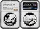 500 korun Slovakia 500 korun 1999, NGC PF69 UC, 50th Anniversary - Tatra National Park Top Pop -