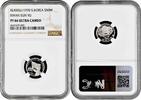 50 won South Korea 50 won 1970, NGC PF66 UC, Kwan Sun Yu silver coin -