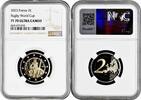 2 euro France 2 euro 2023, NGC PF70 UC, 2023 Rugby World Cup -