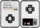 2 shillings Uganda 2 shillings 1969, NGC PF68 UC, Visit of Pope Paul VI Pop 1/2 silver -