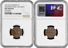 1 pfennig Brunswick-Wolfenbuttel 1 pfennig 1814 MC, NGC UNC Det., F. Wilhelm (1806-1815) -