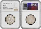 2 kronen Liechtenstein 2 kronen 1912, NGC MS63, Prince Johann II (1858 - 1929) -