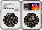 500 dinara Bosnia & Herzegovina 500 dinara 1996, NGC MS66, Atlanta - Fencing Top Pop 1/0 -
