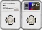 1 krone Liechtenstein 1 krone 1915, NGC MS65, Prince Johann II (1858-1929) Top Pop 4/0 -