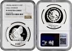 100 pesos Mexico 100 pesos 1992, NGC PF70 UC, Guerrero Aguila (Eagle Warrior) Top Pop -