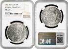 20 francs Belgium 20 francs 1932 Flemish - Pos. B, NGC MS62, King Albert I (1910 - 1934) -