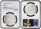 5 francs France 5 francs 1874 K, NGC MS62, Third Republic (1870 - 1941) silver coin -