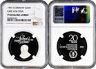 20 mark Germany - GDR 20 mark 1981, NGC PF68 UC, Heinrich Karl vom Stein Top Pop 5/0 -