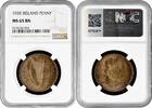 1 penny Ireland 1 penny 1935, NGC MS65 BN, Republic of Ireland (1939 - 1969) Top Pop -