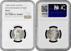 1 corona Austria 1 corona 1908, NGC MS62, 60th Anniversary of Reign silver coin -