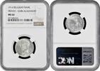 1 franc Belgium 1 franc 1914 French, NGC MS62, King Albert I (1910 - 1934) silver coin -