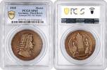 bronze Germany - Third Reich bronze medal 1935, PCGS SP65, J. S. Bach Top Pop 1/0 -