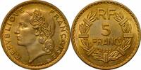 5 francs France 5 francs 1939, UNC, Third Republic (1870 - 1941) -