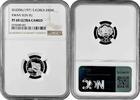 50 won South Korea 50 won 1970, NGC PF69 UC, Kwan Sun Yu Top Pop silver coin -