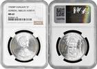 5 pengo Hungary 5 pengo 1930 BP, NGC MS62, Admiral Miklos Horthy silver coin -