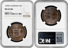 8 doubles Guernsey 8 doubles 1903 H, NGC MS65 BN, Guernsey pound (1830 - 1966) Top Pop -