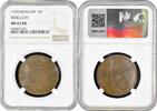 10 poltura Hungary 10 poltura 1704, NGC MS62 BN, Rakoczi's Independence War (1703 - 1711) -