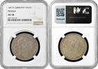 1 thaler Prussia 1 thaler 1867 A, NGC AU58, Emperor Wilhelm I (1861 - 1888) silver coin -