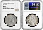 1 thaler Prussia 1 thaler 1867 A, NGC MS63, Emperor Wilhelm I (1861 - 1888) silver coin -