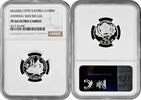 100 won South Korea 100 won 1970, NGC PF66 UC, Admiral Sun Sin Lee silver coin -