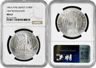 100 drachmai Greece 100 drachmai 1967, NGC MS67, The coup d'état of 21 April 1967 -