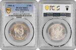 2 mark Saxe-Altenburg 2 mark 1901 A, PCGS MS62, Duke Ernst II (1853 - 1908) -