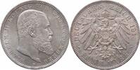 5 mark Wurttemberg 5 mark 1913, UNC, King William II (1891 - 1918) silver coin -