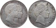 2 thaler Bavaria 2 thaler 1842, AU, Marriage of Crown Prince of Bavaria and Marie -