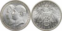 2 mark Mecklenburg-Schwerin 2 mark 1904 A, UNC, Wedding of Duke Friedrich Franz IV -